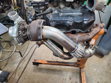 Load image into Gallery viewer, 3" downpipe for relocation manifolds and relocation pipes