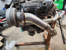 Load image into Gallery viewer, 3" downpipe for relocation manifolds and relocation pipes