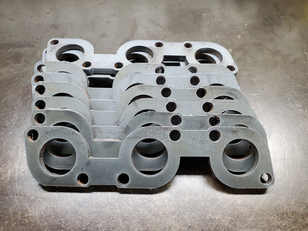 Vg30/vg33 exhaust manifold flanges